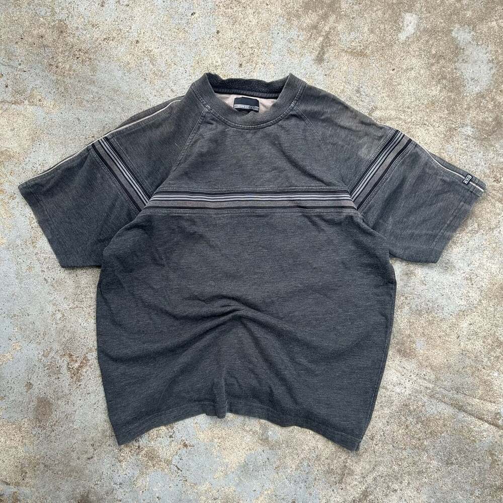 Y2k Extreme Gear Striped Shirt Skater